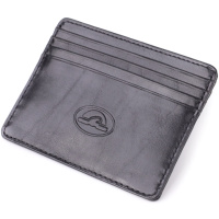 Стильный картхолдер из глянцевой натуральной кожи Tony Perotti 20894_1 (2236 nero) Черный