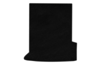 Текстильный коврик багажника Premium (для i5 G60E, черный) для BMW 5/i5 серия G60/G60E/G61 2023- гг