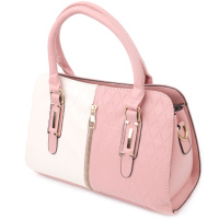 Стильная женская сумка на лето из качественной экокожи Vintage sale_15130 Розовый