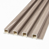 Рейка декоративная WPC стеновая 3000х160х23мм Серый орех SW-00001856