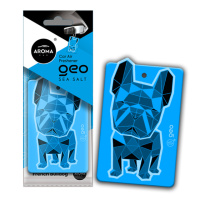 Ароматизатор Aroma Car Cellulose Geo Dog - Blue Sea Salt сухий
