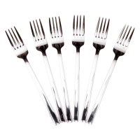 Набор десертных вилок 6 предметов 16 (см) Серебро HP-8-25