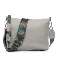 PODIUM Сумка Женская Классическая кожа ALEX RAI 99120 l.gray