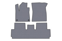 Резиновые коврики Carsuit (для Grand, 2 ряда, серые) для Citroen C-4 Picasso 2013-2022 гг