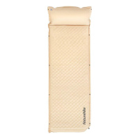 Самонадувающийся коврик одноместный с подушкой Naturehike CNK2300DZ014, 30 мм, бежевый