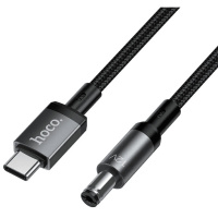 Адаптер Hoco X129 Type-C to DC 5.5 12V Black