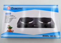 Електроплита Domotec MS-5822 настільна плита Сіра