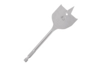 Свердло по дереву пір'яне Intertool 45 x 150мм HEX (SW-0045)