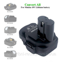 Адаптер MT20MN+USB  літій-іонного акумулятора Makita 18V для Ni-Mh Ni-Cd електроінструментів BL1860B BL1850B BL1815 BL1840 BL1830B