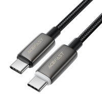 Кабель Acefast C23-03 Type-C to Type-C с функцией интеллектуального отключения питания black