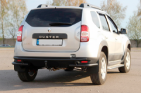 Задняя дуга AK005-Special Black (нержавеющая сталь) для Renault Duster 2008-2017 гг