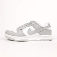 Nike SB Dunk Low white grey білі з сірим