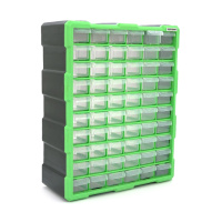 Ящик для хранения деталей 60 ячеек 46,8*38*16cм , ячейка 15,3*5,4*3,6см