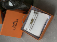 Сумка Hermes Kelly білий