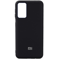 Чохол Silicone Cover Full Protective (AA) Для Xiaomi Redmi Note 10 Pro / 10 Pro Max (Чорний / Black) - купити в SmartEra.ua