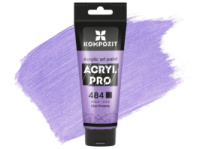 Фарба художня Серія «Металік» Acryl PRO ART Kompozit 75 мл, 484 бузкові мрії