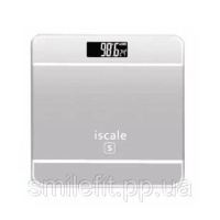 Ваги для підлоги електронні iScale 2017D 180кг (0,1кг), з температурою. Колір: білий
