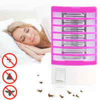 Лампа от комаров «Mosquito small night lamp» Розовая, электро ловушка для насекомых 220В (знищувач комах) (ST)