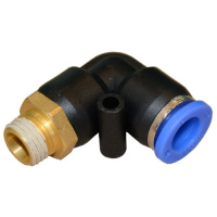 Штуцер цанговый угловой 10мм*1/8« AIRKRAFT SPL10-01