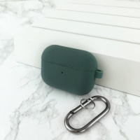 Чехол Airpods Pro Silicone Case Midnight Green