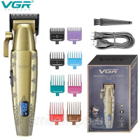 Акумуляторна машинка для стрижки VGR V-036