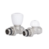 Комплект радіаторних кранів Thermo Alliance Standart 1/2« ВН прямий TAS230W15