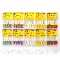 Ручные файлы Н-Файлы  (H-Files)  Mani 6шт/уп 25 мм, 10