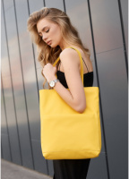 Сумка Sambag Shopper TotSEN жовта