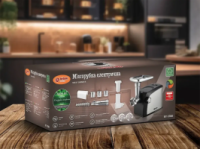 М'ясорубка електрична 4200Вт ковбаса кеббе насадки соковитискач BITEK BT-3700