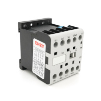 Контактор мини для переменного тока CHINT CJX2-K0910, 220V, 9А, 1NO, 46*59*58мм