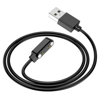 USB кабель для смарт часов Hoco Y9 магнитный черный