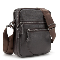 Чоловіча шкіряна сумка через плече 73646-1C