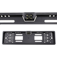 Камера заднього виду рамка 4LED Black 001 (20)