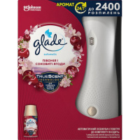 Освежитель воздуха Glade Автоматический со сменным баллоном Пион и сочные ягоды 269 мл (5000204329490)