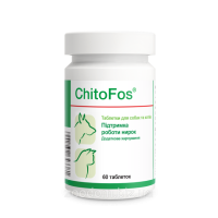 Долфос ХітоФос (нирки), 60 таблеток для собак та котів