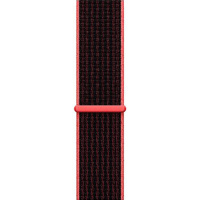 Ремінець для Apple Watch 38/40/41 mm Sport Loop Nike Black/Red