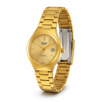 Жіночий годинник Casio LTP-1179N-9A — золотистий класичний аксесуар з мінеральним склом та японським механізмом