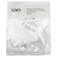 Півмаска фільтрувальна складного типу FFP1 NR D без клапана GRAD (9420975)