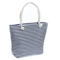 PODIUM Сумка Женская Пляжная текстиль PODIUM 5013-13 black полоска мал