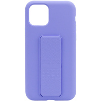 Чохол Silicone Case Hand Holder для Apple iPhone 11 Pro (Бузковий / Dasheen ) - купити в SmartEra.ua