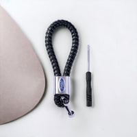 СТИЛЬНЫЙ КОЖАНЫЙ БРЕЛОК С ЛОГОТИПОМ FORD