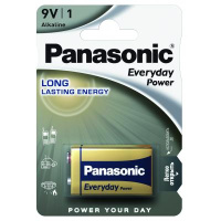 Батарейка Panasonic Крона 6LR61 Everyday Power * 1 (6LR61REE/1B)