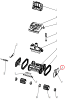 Ковпаки на колеса для робота-пилососа Wybotics C1 (S.WY3312Pro.39.A.001)