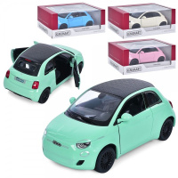 Машинка инертная Kinsmart Fiat 500 KT5440WY 13 см