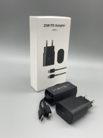 СЗУ Samsung USB-C 25W PD 2в1 + кабель Type-C на Type-C