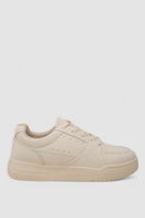 Кеди женские однотонные, цвет бежевый, 248RAD170