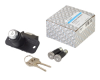 Замок багажника ВАЗ 2108 с ключами и личинками дверей (черный корпус)