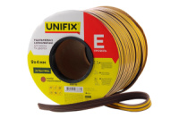 Ущільнювач гумовий Unifix E 9 x 4мм x 150м коричневий (699715)