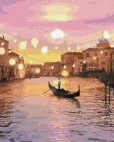 Картина по номерам «Казкова вечірня Венеція» 40х50см