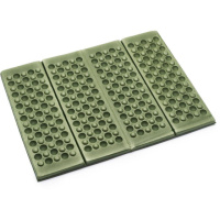 Сидушка туристическая складная XPE Naturehike NH20PJ025, 15 мм, темно-зеленая с чехлом для походов и кемпинга